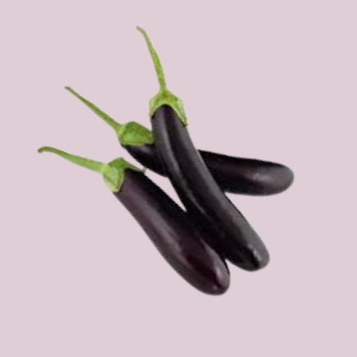 Long Purple Brinjal (Baingan)- 500gm